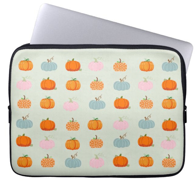 Capa Para Notebook Colorida Pumpkins (Frente)