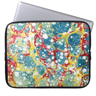 Capa Para Notebook Colorido Cobrir de papel marmoreado vitoriano