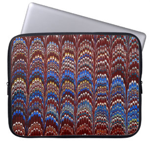 Capa Para Notebook Colorido Cobrir de papel marmoreado vitoriano