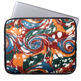 Capa Para Notebook Colorido Cobrir de papel marmoreado vitoriano