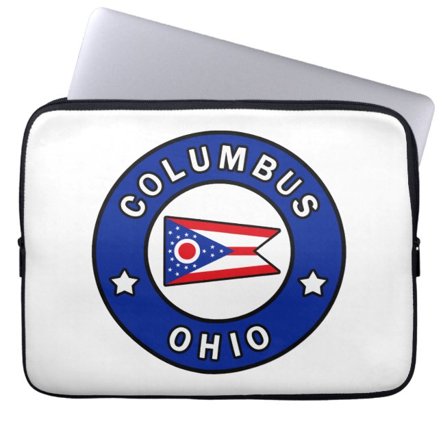 Capa Para Notebook Columbus Ohio (Frente)