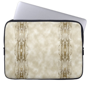 Capa Para Notebook Colunas douradas