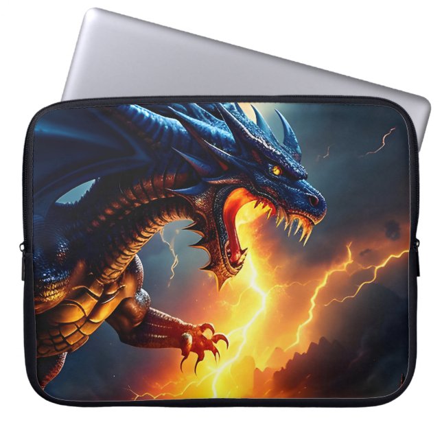 Capa Para Notebook Combate ao Fogo do Dragão Dois (Frente)
