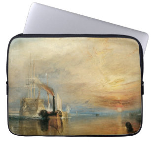 Capa Para Notebook Combate ao Temerário por Joseph Turner, Arte Mar