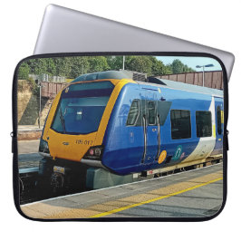 Capa Para Notebook Comboio amarelo e azul