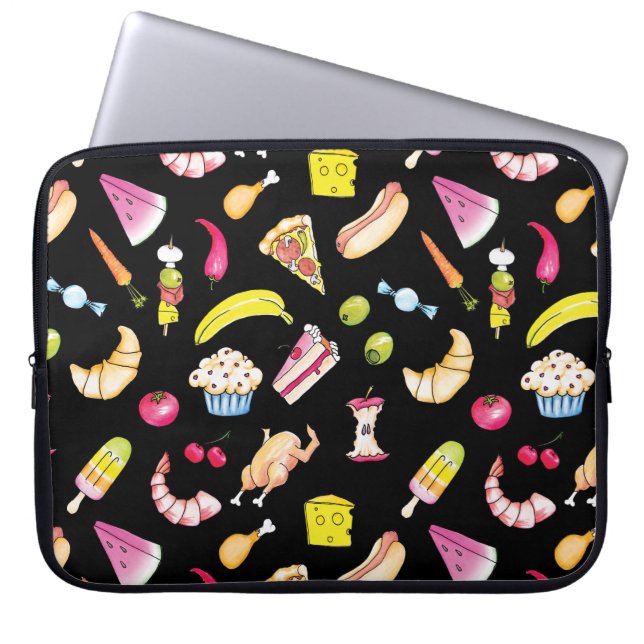Capa Para Notebook Comida (Frente)