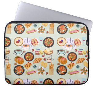 Capa Para Notebook Comida francesa