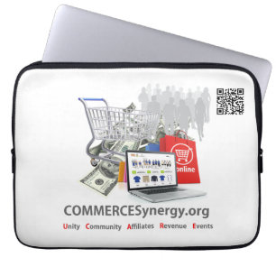 Capa Para Notebook COMMERCESynergy - Bolsa de laptop 13"