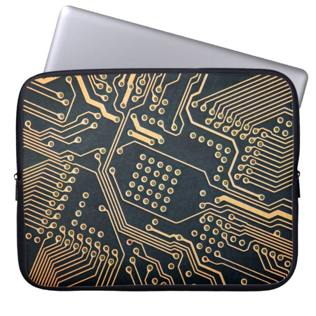 Capa Para Notebook Componentes eletrônicos, fechamento de placa de co (Frente)