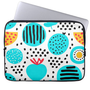 Capa Para Notebook Comprar de pintura de Padrões Frutas azuis