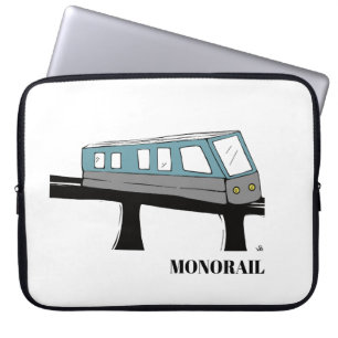 Capa Para Notebook Computador de laptop do comboio monorail
