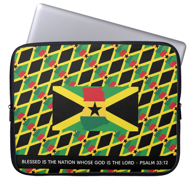 Capa Para Notebook Computador Personalizado de Herança Dupla JAMAICA  (Frente)