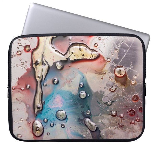 Capa Para Notebook Conceito trabalho de arte de pintura abstrato (Frente)