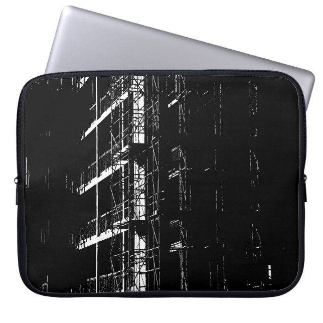 Capa Para Notebook Concepção de alto contraste (Frente)