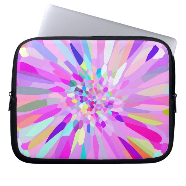 Capa Para Notebook Confetti Flower Pastel (Frente)