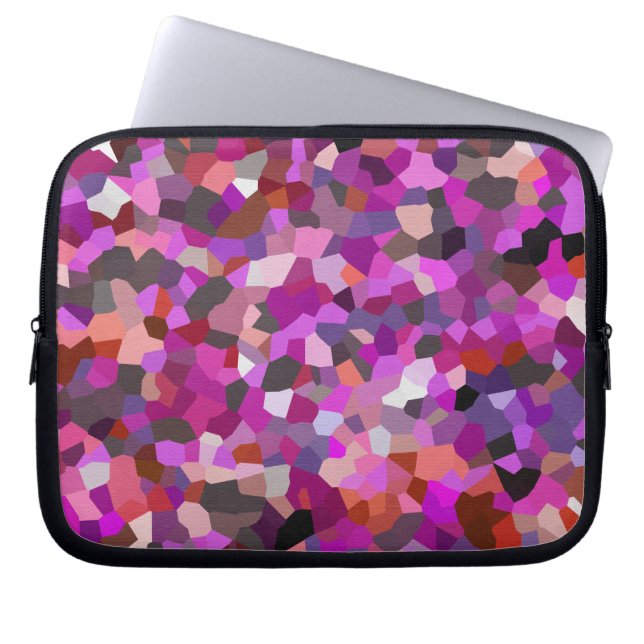Capa Para Notebook Confetti Magenta Mind (Frente)