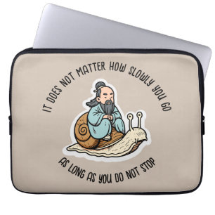 Capa Para Notebook Confúcio e caracol