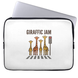 Capa Para Notebook Congestionamento Giraffico Cruzamento de Girafa Di