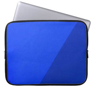 Capa Para Notebook Conselho de madeira azul e negra