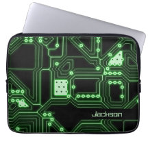 Conselho Neon Green Circuit | Personalizado