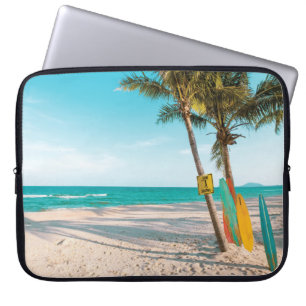 Capa Para Notebook Conselhos de surf no travesseiro decorativo de pra