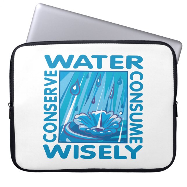 Capa Para Notebook Conservação da água (Frente)