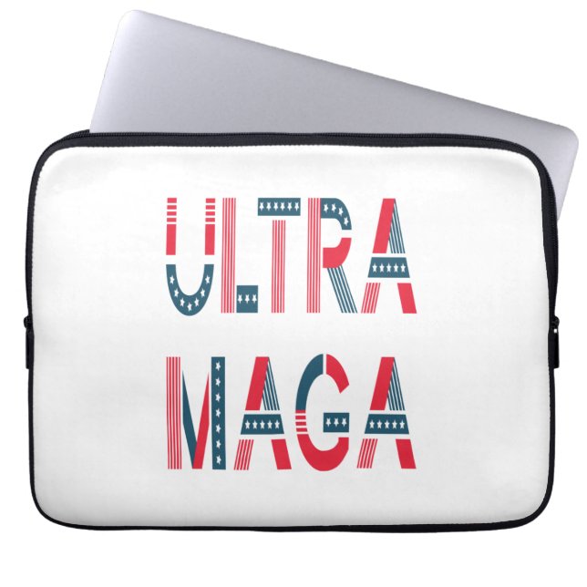 Capa Para Notebook Conservador Republicano Patriótico Ultra MAGA Trum (Frente)