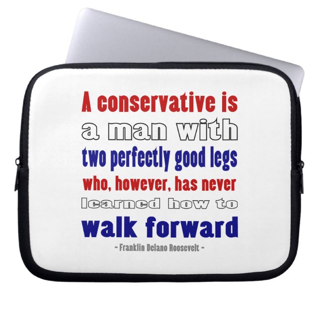 Capa Para Notebook Conservadores Definidos Por FDR (Frente)