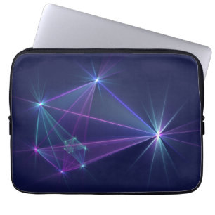 Capa Para Notebook Constelação, Arte Fractal Fantástica Abstrata