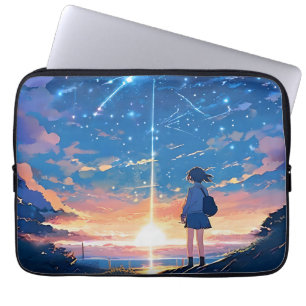Capa Para Notebook constelação com estrelas atiradoras