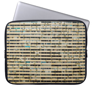Capa Para Notebook Construção de betão marrom e branco