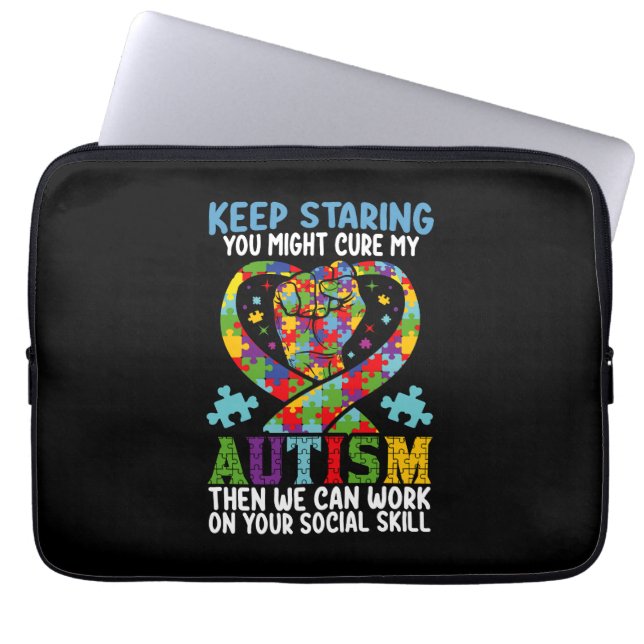 Capa Para Notebook Continue Olhando Você Pode Curar a Consciência do  (Frente)