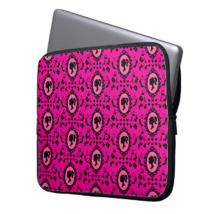 Capa Para Notebook Convidada de Aniversário da Boneca Brilhante Moda
