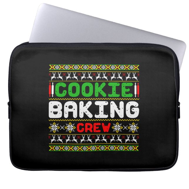 Capa Para Notebook Cookie Baking Crew-50000 (Frente)