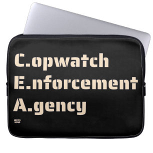 CAPA PARA NOTEBOOK "COPWATCH ENFORCECE AGENCY"