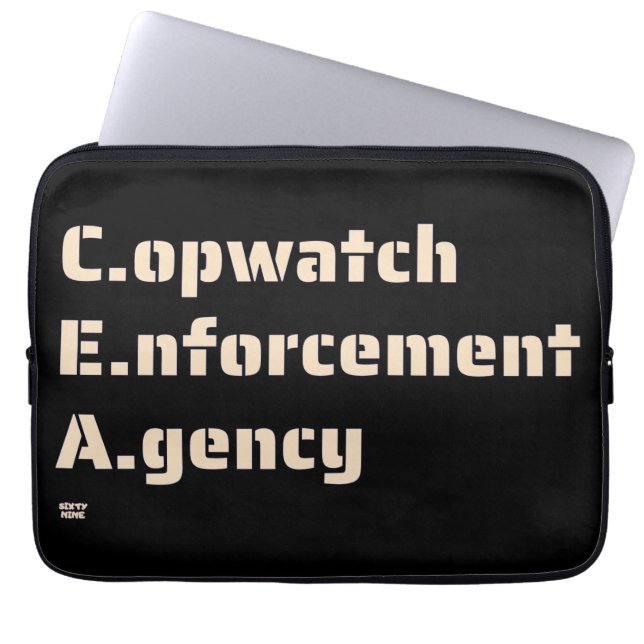 CAPA PARA NOTEBOOK "COPWATCH ENFORCECE AGENCY" (Frente)