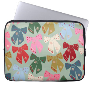 Capa Para Notebook Coquette de Arcos de Natal