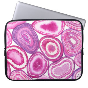 Capa Para Notebook Cor da água rosa