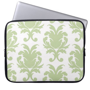 Capa Para Notebook cor damasco verde-forte-grande