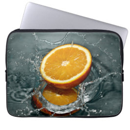 Capa Para Notebook Cor de laranja positiva suculenta para o humor vit