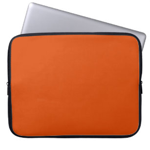 Capa Para Notebook Cor de laranja queimada sólida