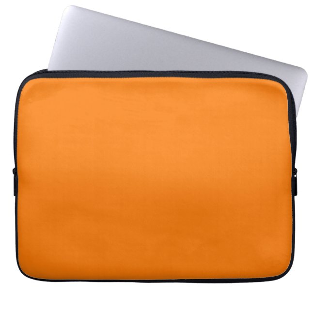 Capa Para Notebook Cor Laranja (Frente)
