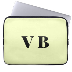 Capa Para Notebook cor personalizada pastel simples mínima sólida per