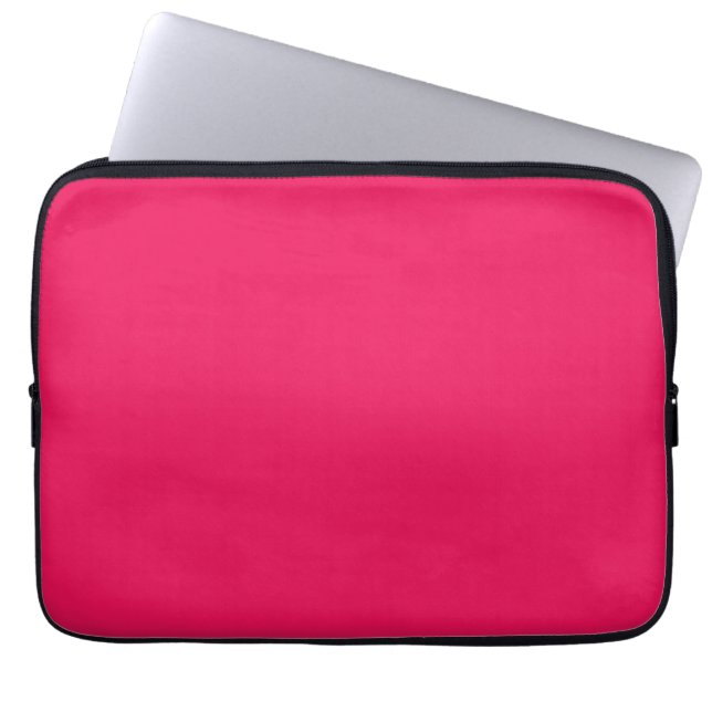 Capa Para Notebook Cor Rosa (Frente)