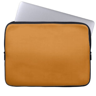 Capa Para Notebook Cor Sólida Laranja Queimada