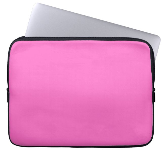 Capa Para Notebook Cor Sólida Neon Rosa | Clássico (Frente)
