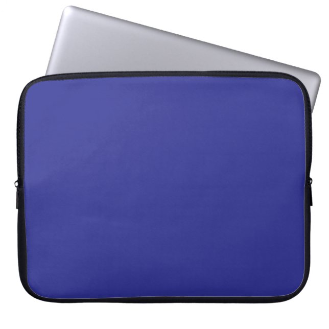 Capa Para Notebook Cor Sólido Azul Profundo (Frente)
