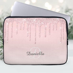 Capa Para Notebook Cora o brilho cor-de-rosa da faísca personalizado