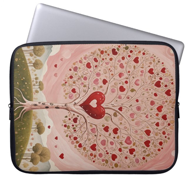 Capa Para Notebook Coração (Frente)