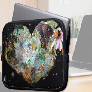 Capa Para Notebook Coração ao seu mundo 2